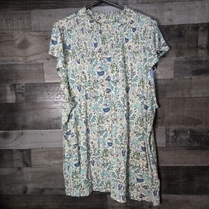 torrid floral t shirt style dress